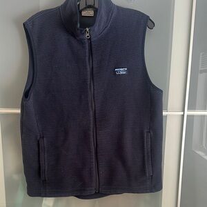 L.L.Bean Navy Blue Performance Vest